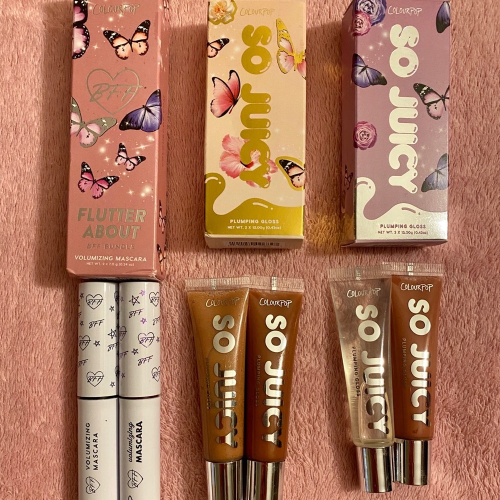Colourpop So Juicy and mascara bundle